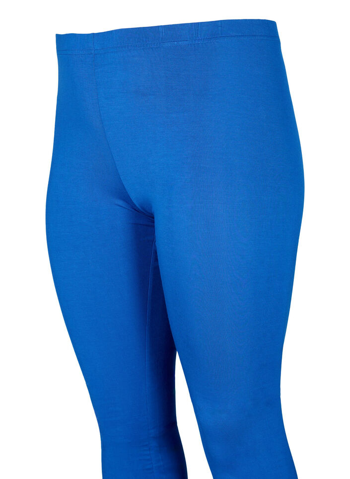 Leggings basiques en viscose, Bleu, Packshot image number 2