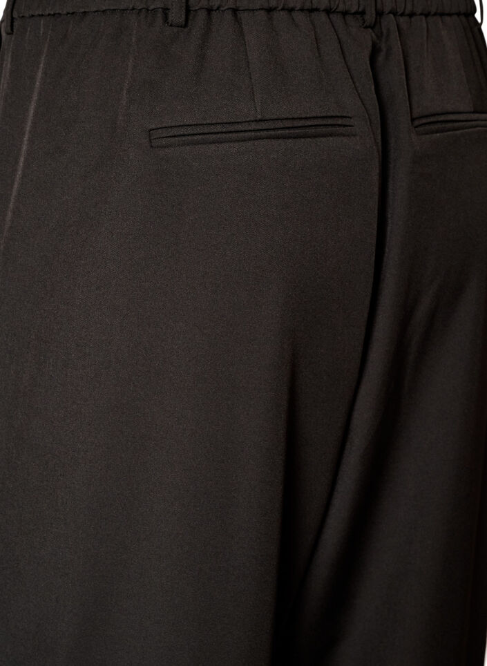 Pantalon barrel taille haute, Noir, Packshot image number 3