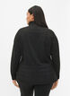 Cardigan pour le sport avec rembourrage et fermeture éclair, Black, Model image number 1