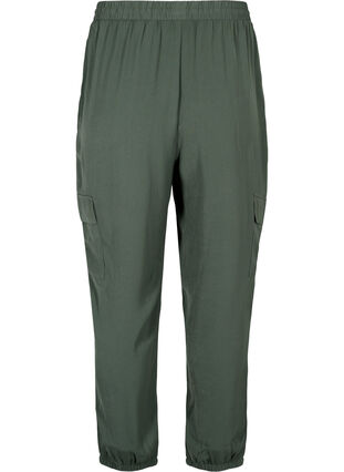 Pantalon à poches cargo, Thyme, Packshot image number 1
