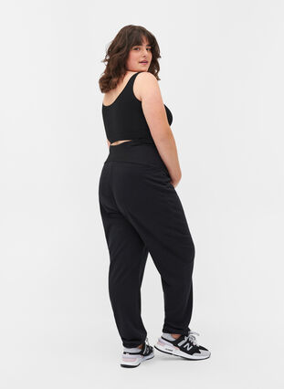 Pantalons de survêtement de grossesse, Black, Model image number 1