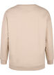 Sweatshirt à col rond, Simply Taupe, Packshot image number 1
