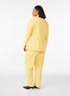 Pantalon avec poches et jambes droites, Jaune clair, Model image number 1