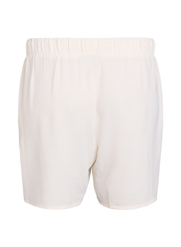 Short avec poches et ceinture &eacute;lastique, Vanille, Packshot image number 1