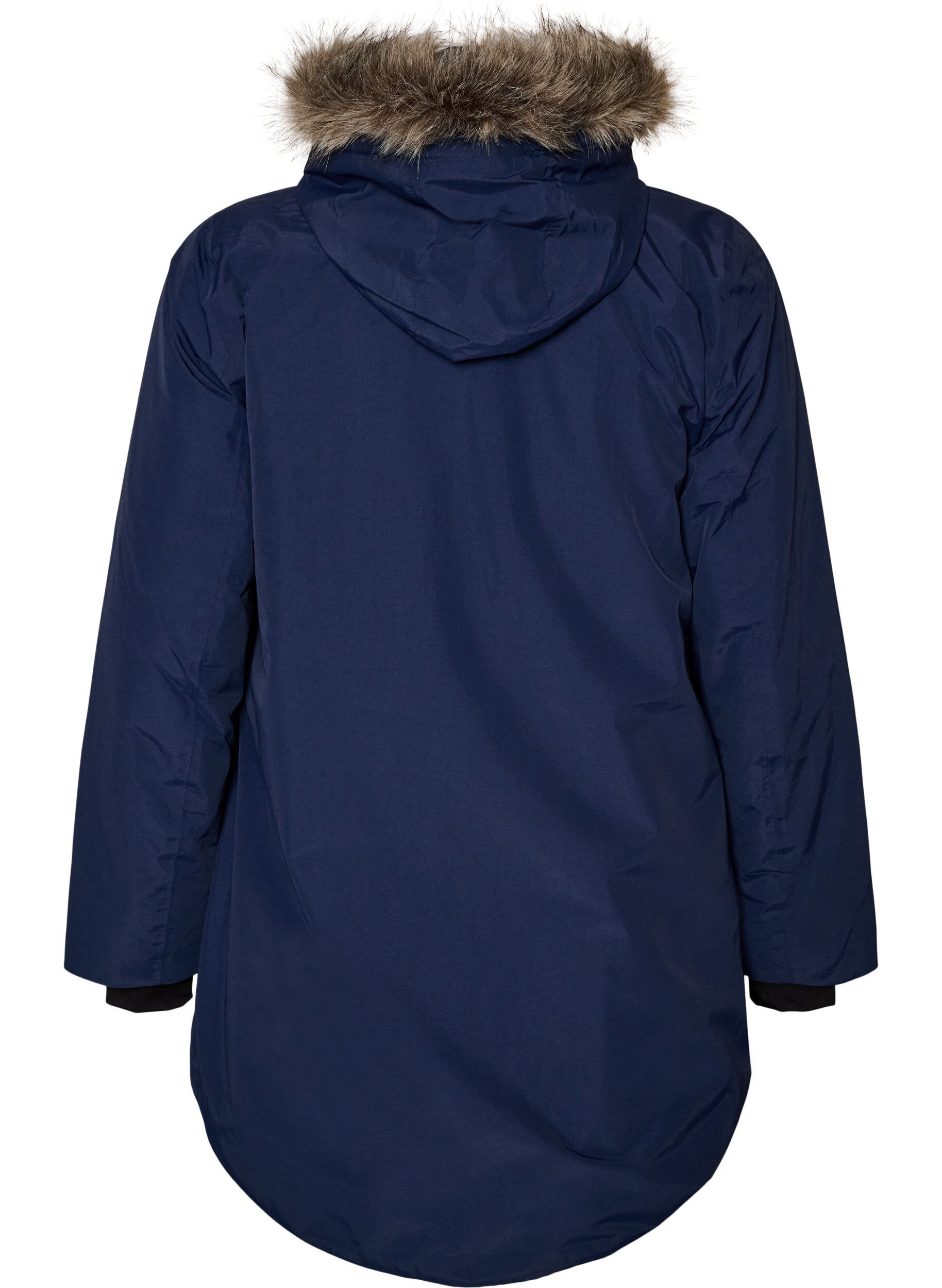 ZizziParka imperm&eacute;able &agrave; capuche, Bleu, Packshot image number 1