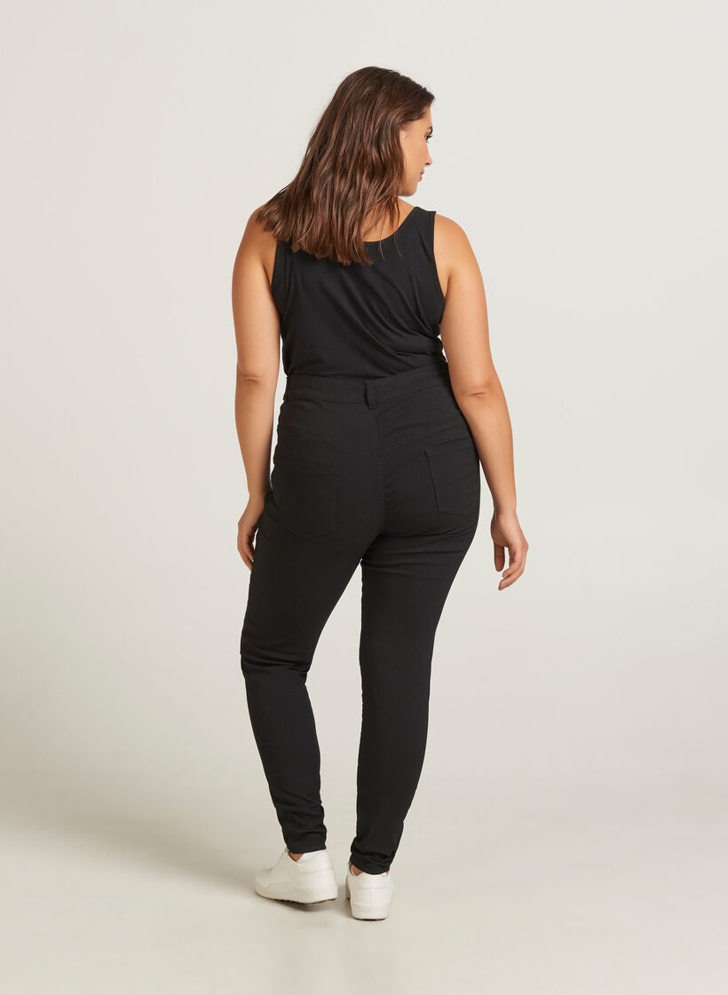 Pantalon, Noir, Model image number 2