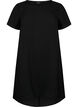 Robe &agrave; manches courtes avec imprim&eacute;, Noir, Packshot image number 0