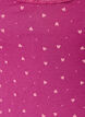 Top avec imprim&eacute; et bord en dentelle, Violet, Packshot image number 2