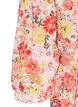 Robe midi fleurie en broderie anglaise et ceinture &agrave; nouer, Rose, Packshot image number 3