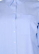 Chemise en coton mélangé, Blue w. White Stripe, Packshot image number 2