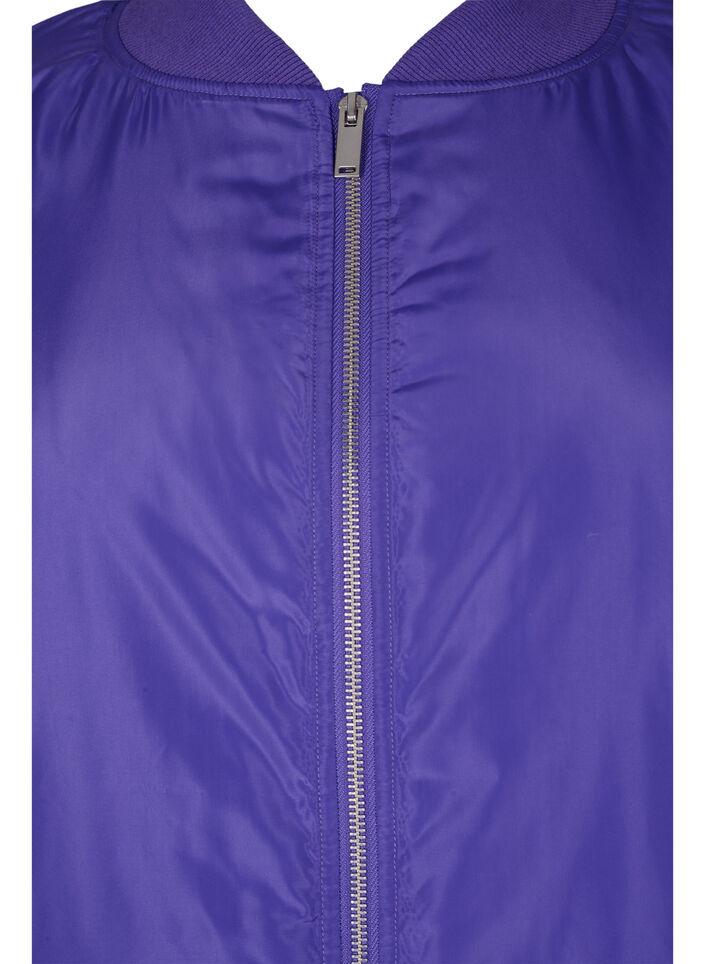 Blouson bombardier avec fermeture éclair, Purple Opulence, Packshot image number 2