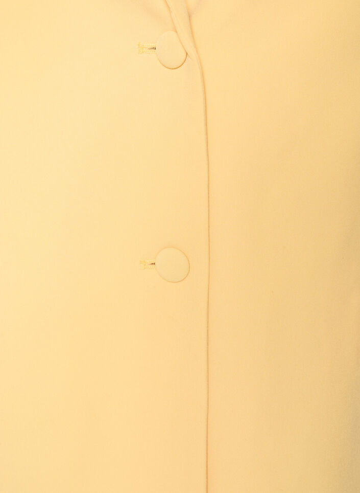 Blazer classique avec fermeture &agrave; boutons, Jaune clair, Packshot image number 2
