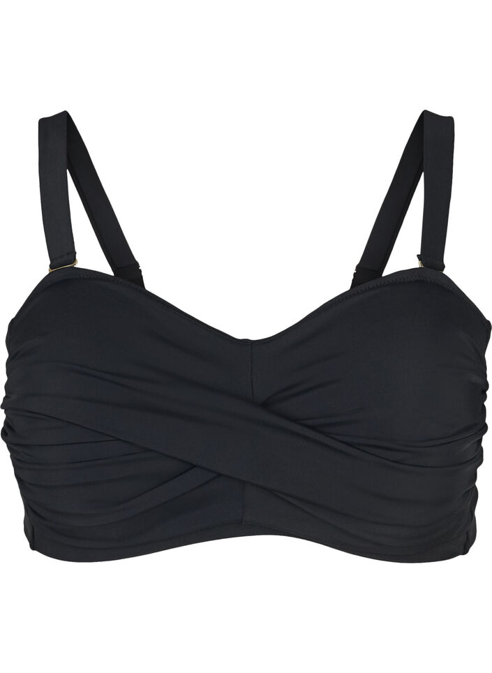 Haut de bikini, Black, Packshot image number 0