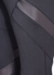 Legging de sport court avec r&eacute;sille, Black, Packshot image number 3