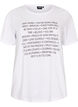 T-shirt imprim&eacute;, Blanc, Packshot image number 0