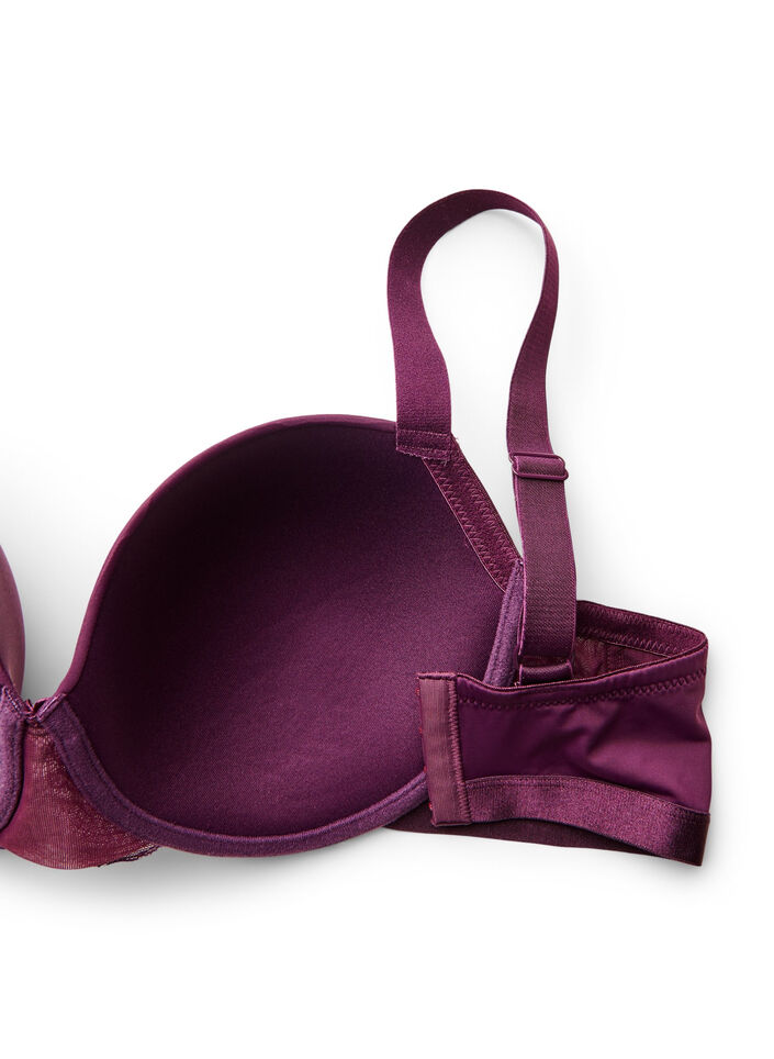 Soutien-gorge moul&eacute; avec maille, Violet, Packshot