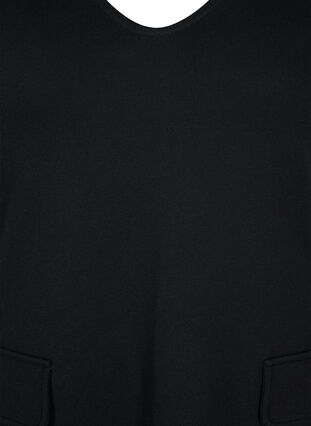 Robe de type Spencer avec décolleté en V, Black, Packshot image number 2