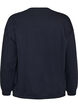 Sweat-shirt avec imprim&eacute; texte, Bleu, Packshot image number 1