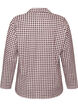 Chemise de pyjama en coton avec poche poitrine, Bordeaux, Packshot image number 1