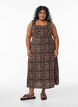 Robe d'&eacute;t&eacute; avec bretelles larges, Marron, Model image number 0