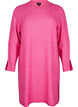 Robe en tricot avec des fentes, Raspberry Rose Mel., Packshot image number 0