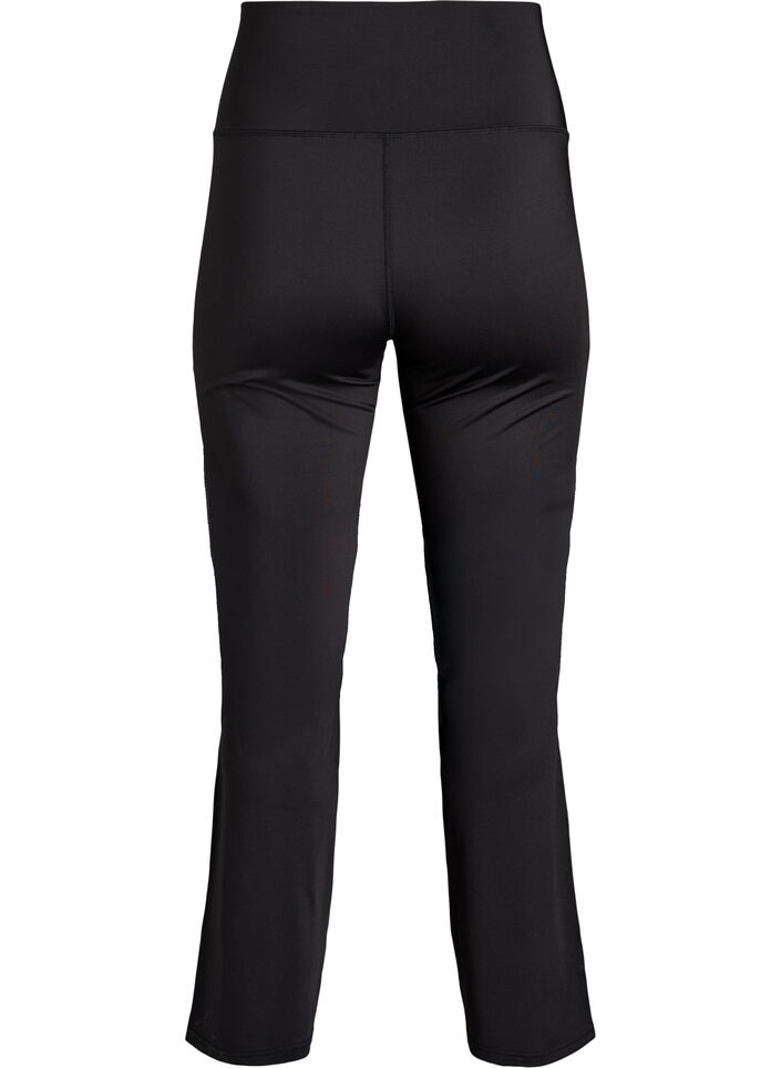 Pantalon de training &eacute;vas&eacute; taille haute, Noir, Packshot image number 1