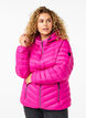 Veste l&eacute;g&egrave;re &agrave; capuche, Rose, Model image number 0