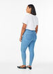 Jean Amy taille haute coupe super slim, Bleu Clair, Model image number 1