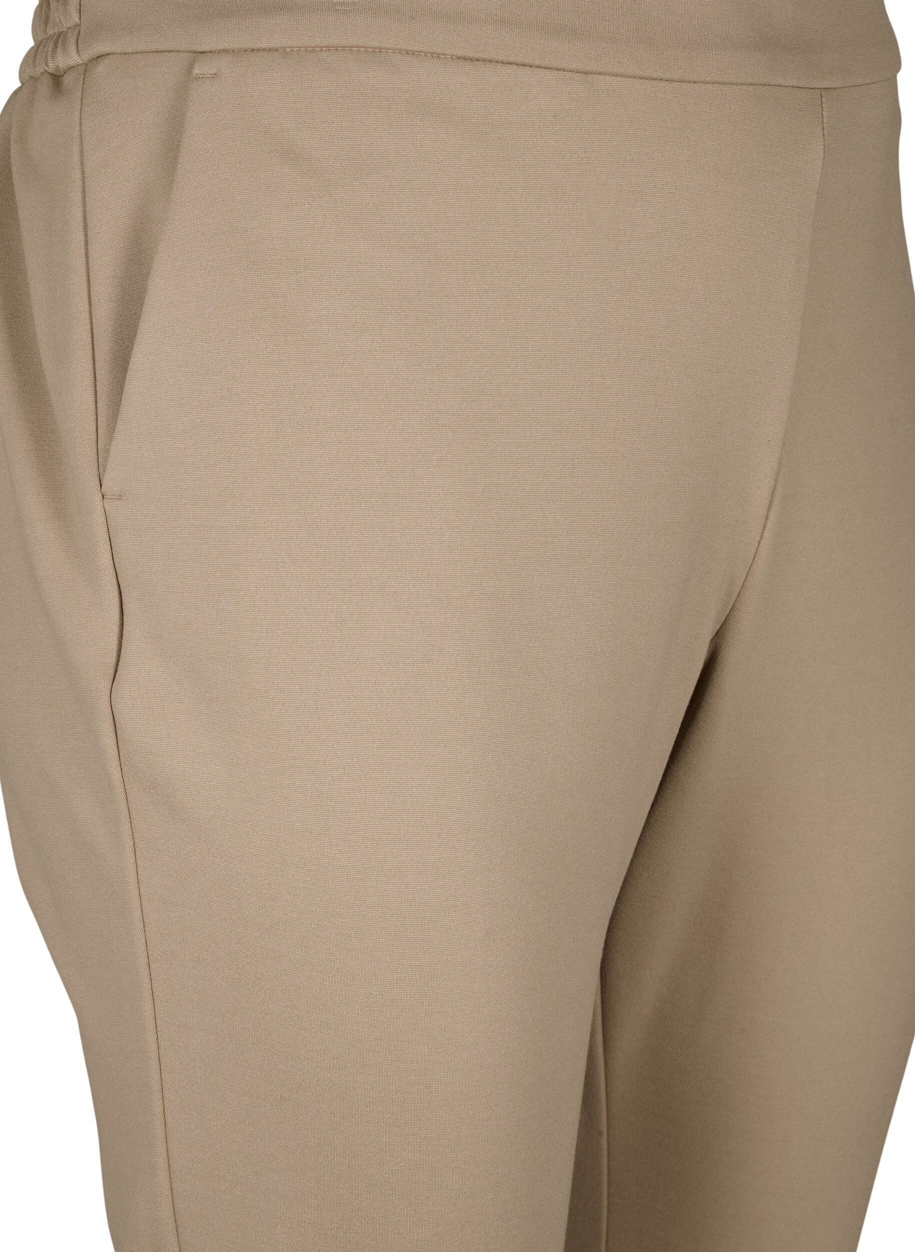 Zizzi Pantalon court avec poches, Beige, Packshot image number 2