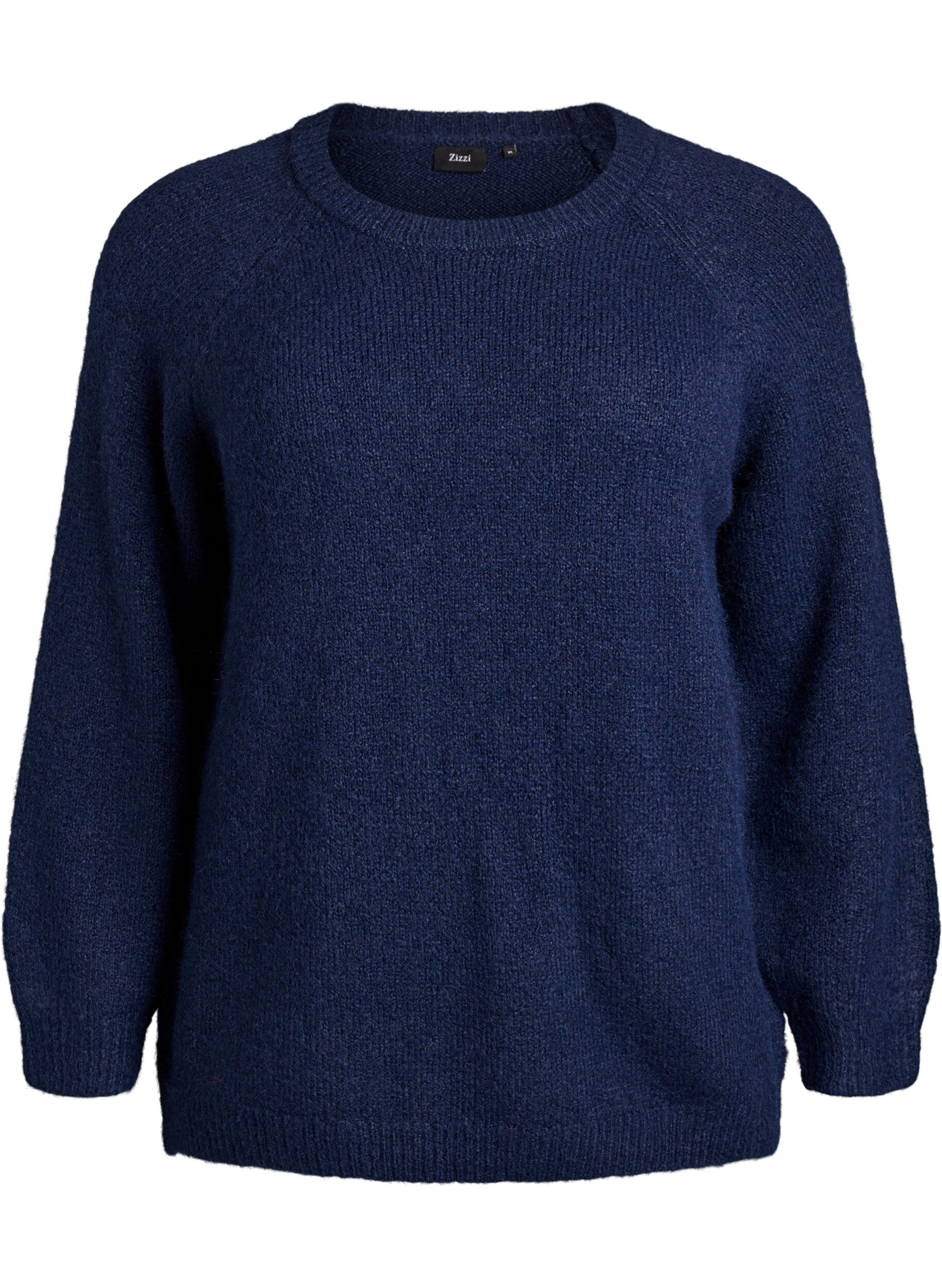 Blouse en maille avec manches raglan