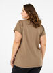T-shirt de sport uni, Beige, Model image number 2