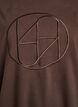 Sweatshirt avec motif, Marron, Packshot image number 2