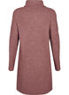 Robe en tricot et &agrave; col roul&eacute;, Rose poudr&eacute;e, Packshot image number 1