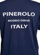 T-shirt imprim&eacute;, Bleu, Packshot image number 3