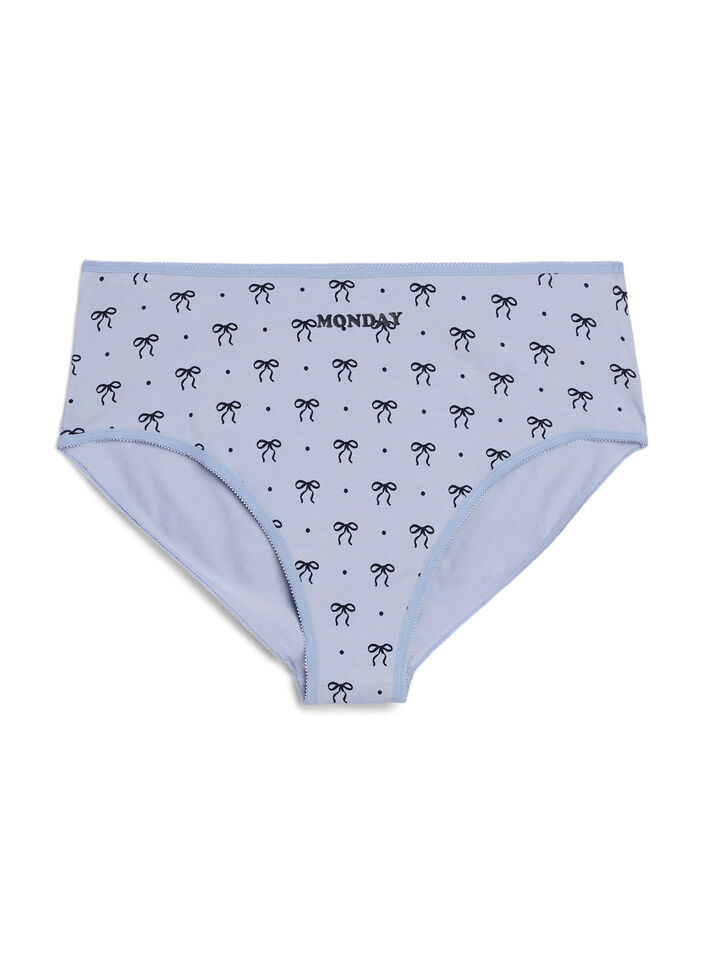 7-pack de culottes avec une taille standard, Bleu, Packshot image number 3