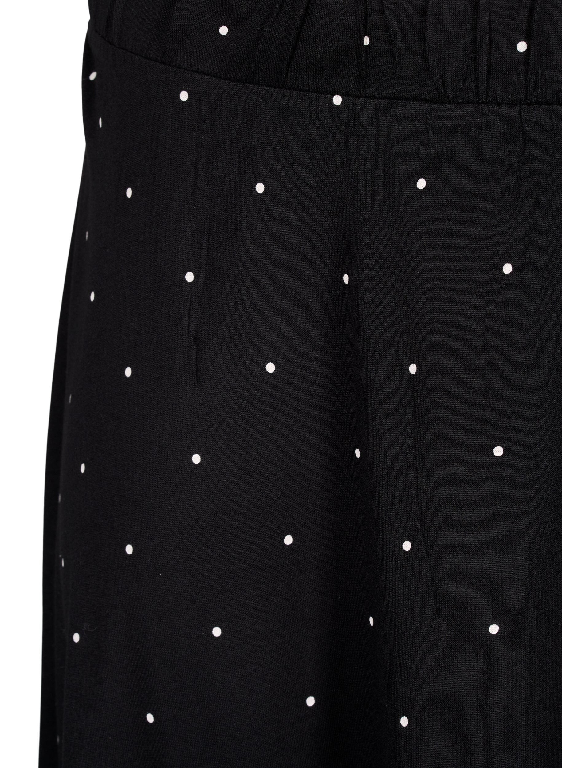 ZizziJupe en viscose 2-pack, Charbon, Packshot image number 2