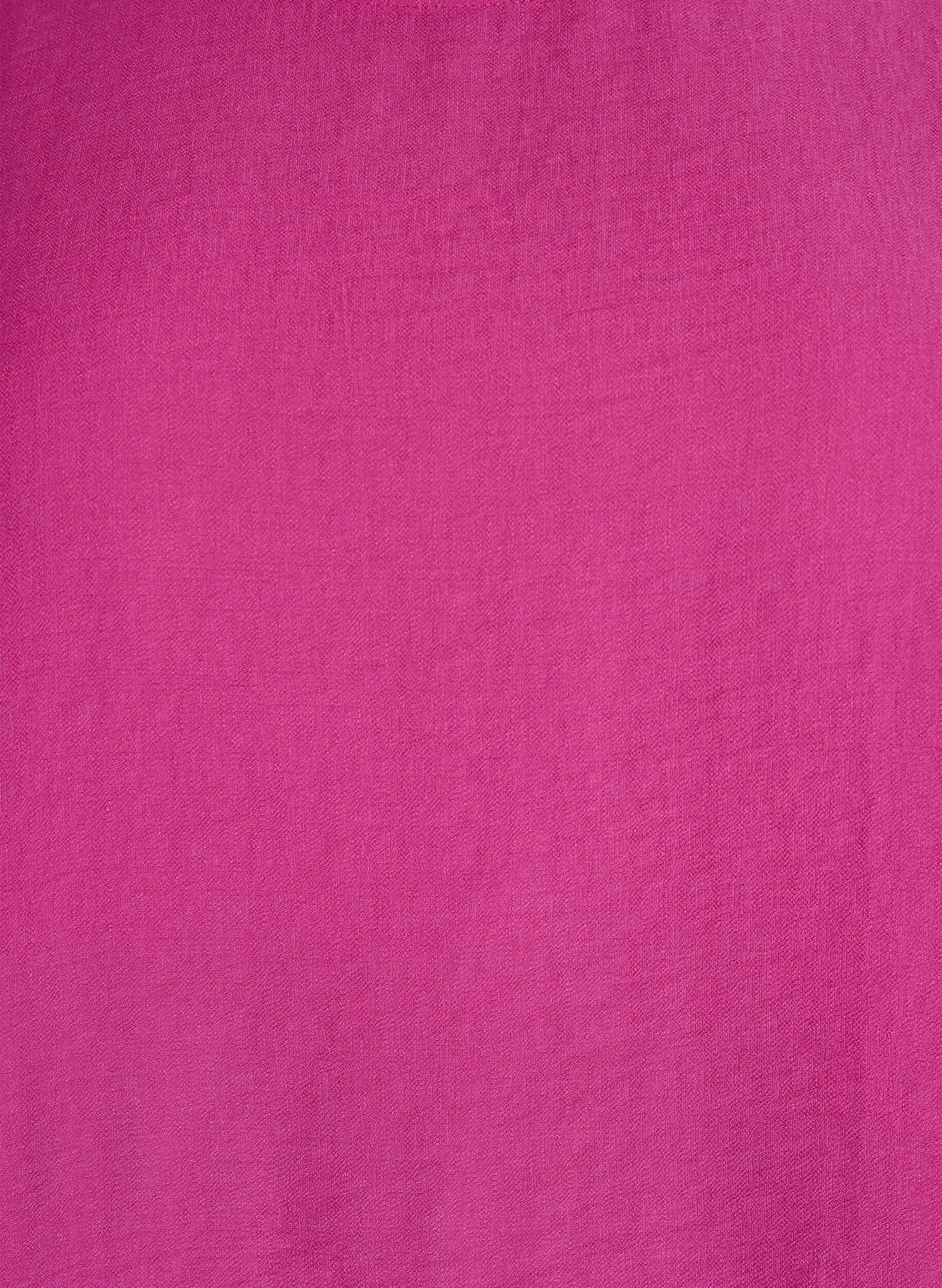 Zizzi Chemisier en viscose &agrave; manches mi-longues, Rose, Packshot image number 2