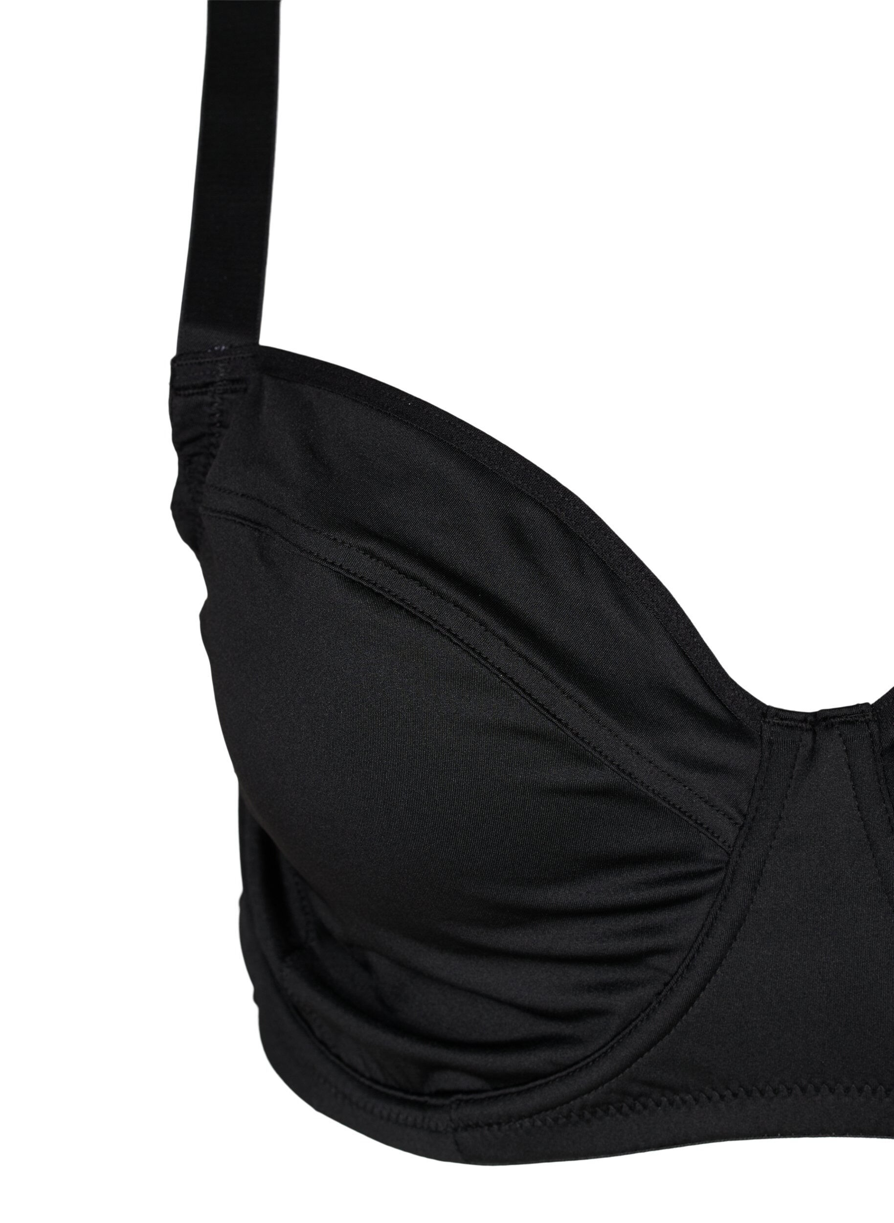 Zizzi Soutien-gorge &agrave; armatures avec d&eacute;tail au dos, Black, Packshot image number 2