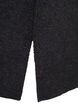 Long cardigan tricoté avec poches, Dark Grey Melange, Packshot image number 3