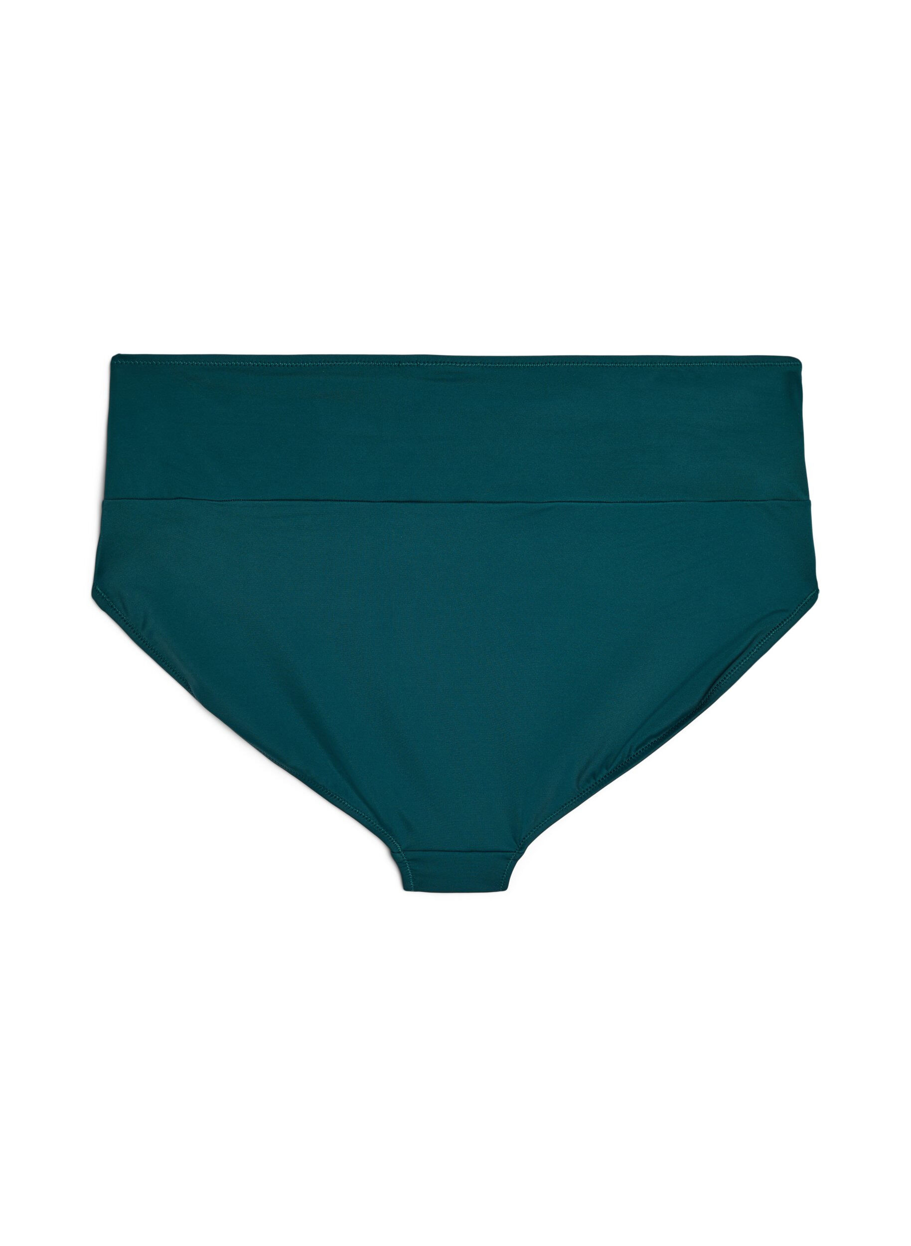 ZizziCulotte de bikini avec d&eacute;tail crois&eacute;, Vert, Packshot image number 1