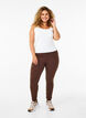 Leggings en coton avec doublure, Marron, Model image number 0