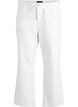 Jean &agrave; coupe droite et &agrave; ceinture &agrave; nouer, Blanc, Packshot image number 0