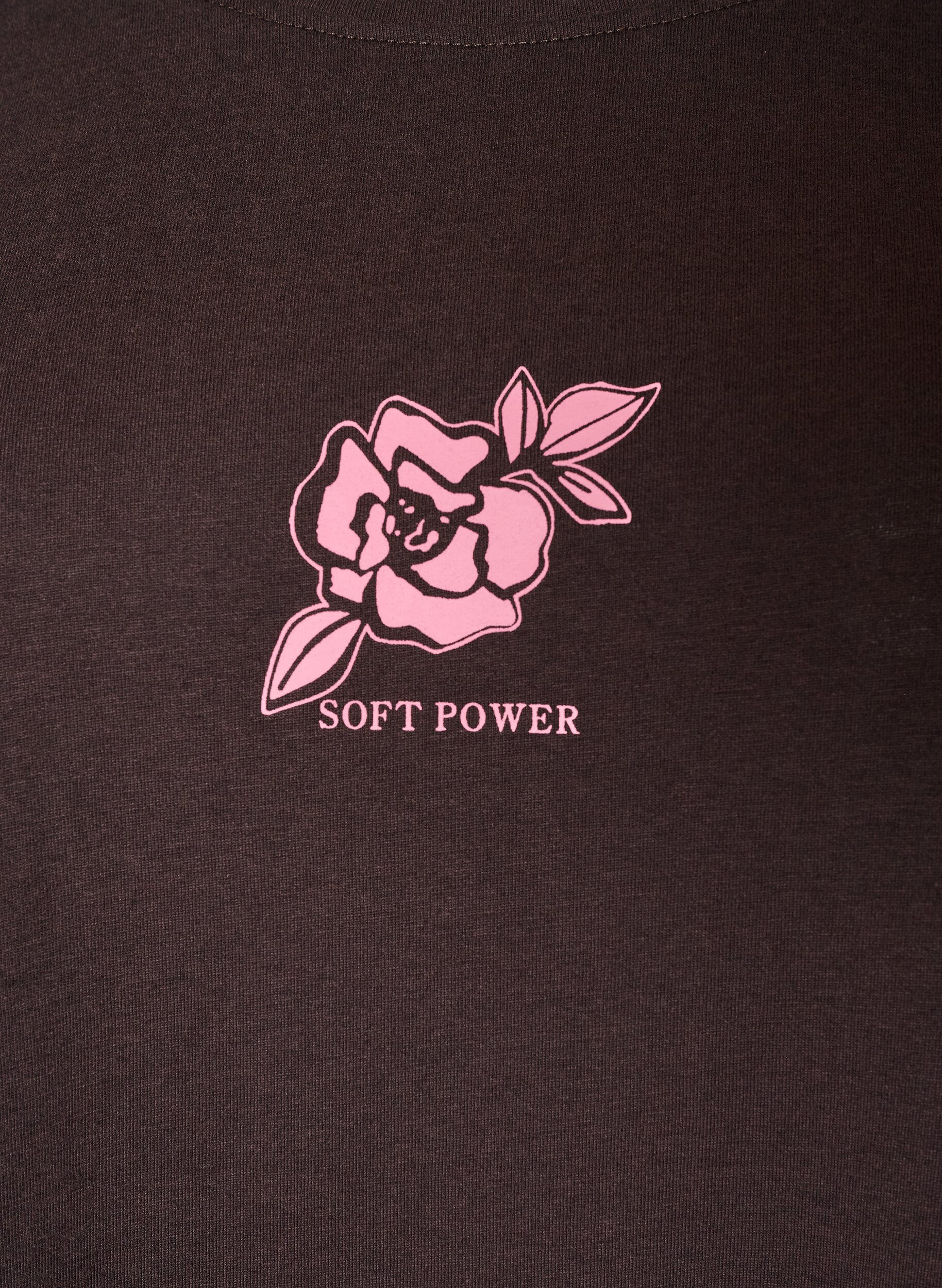 ZizziT-shirt imprim&eacute;, Marron, Packshot image number 2