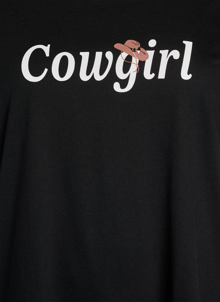 FLASH - T-shirt imprim&eacute;, Noir, Packshot image number 2