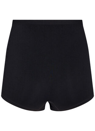 Short sans coutures avec taille régulière, Black, Packshot image number 1