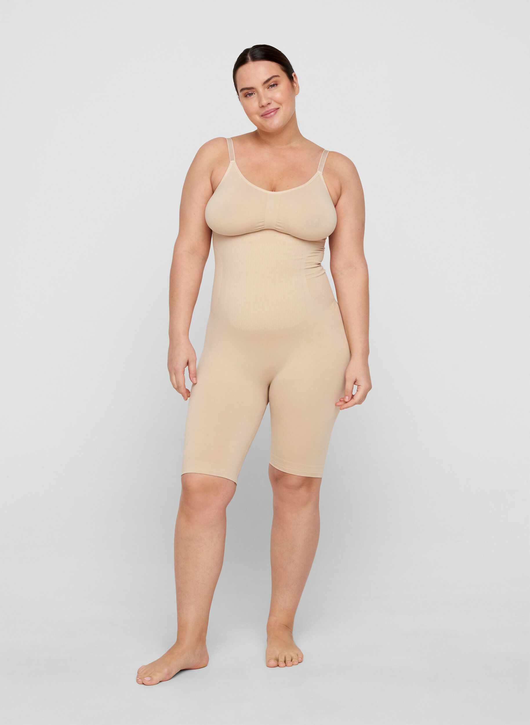 Zizzi Salopette gainante Shapewear, Nude, Model image number 2