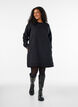 Robe sweat ample avec des poches, Noir, Model image number 1