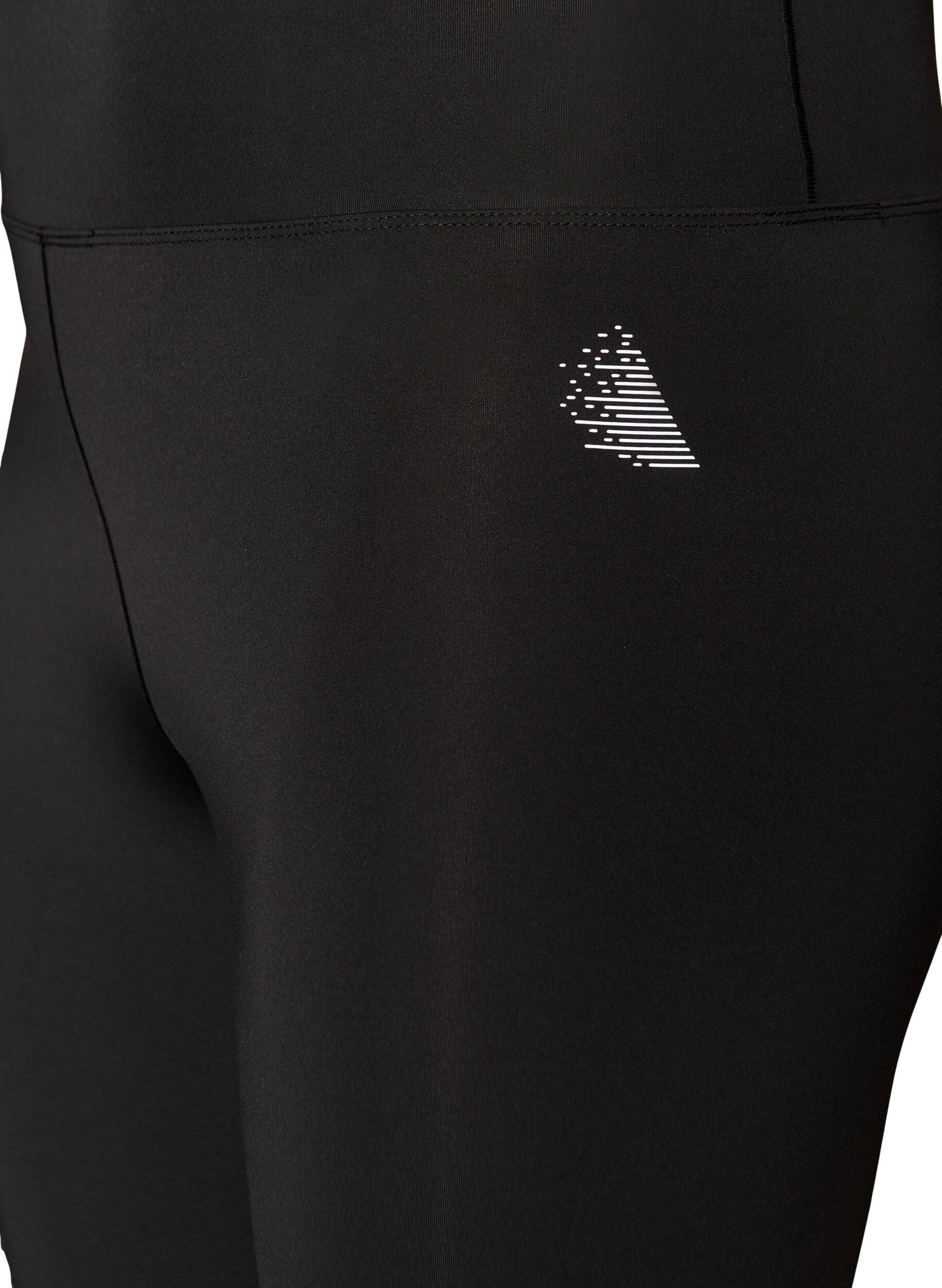 ZizziLegging d'entra&icirc;nement taille haute avec poche dans la ceinture, Noir, Packshot image number 2