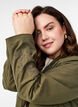 Trench long avec broderie, Vert, Model image number 3