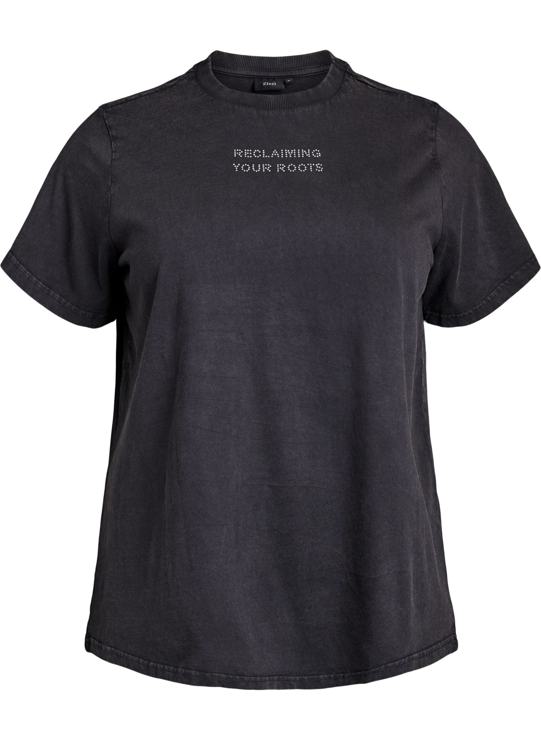 T-shirt en coton bio avec clous